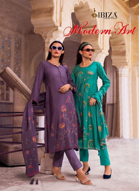 Modern Art By Ibiza Viscose Printed Salwar Kameez Wholesale Shop In Surat
